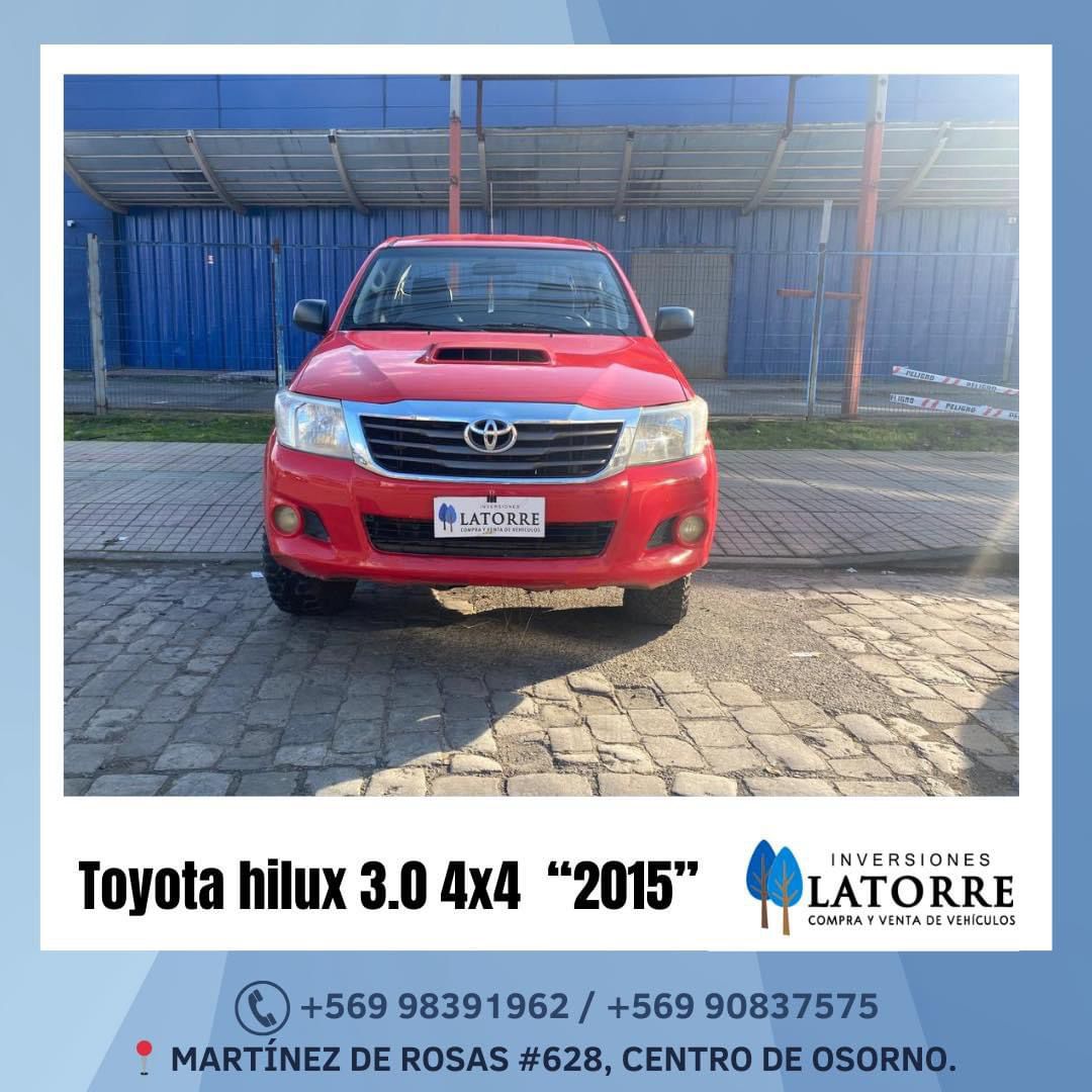 Toyota Hilux 3.0 4x4 - 2015
