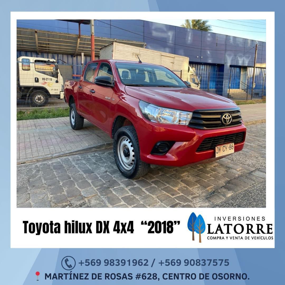 Toyota Hilux DX 4X4 - 2018