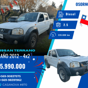 NISSAN TERRANO 4×2 – 2012
