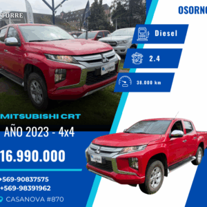 MITSUBISHI CRT 2023 – 4X4