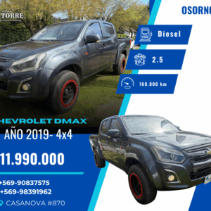 CHEVROLET DMAX 2019 – 2019