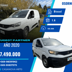 PEUGEOT PARTNER 2020