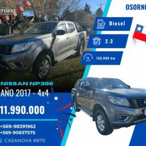 NISSAN NP300 4X4 – 2017