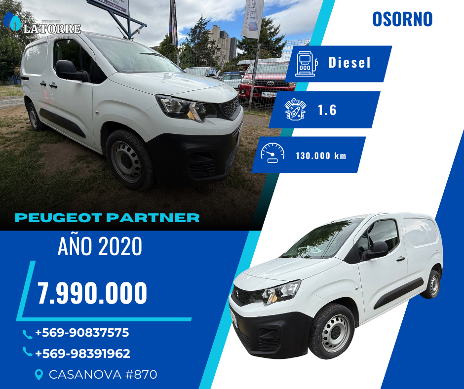 PEUGEOT PARTNER - 2020