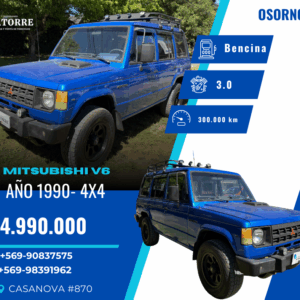 MITSUBISHI V6 4X4 – 1990