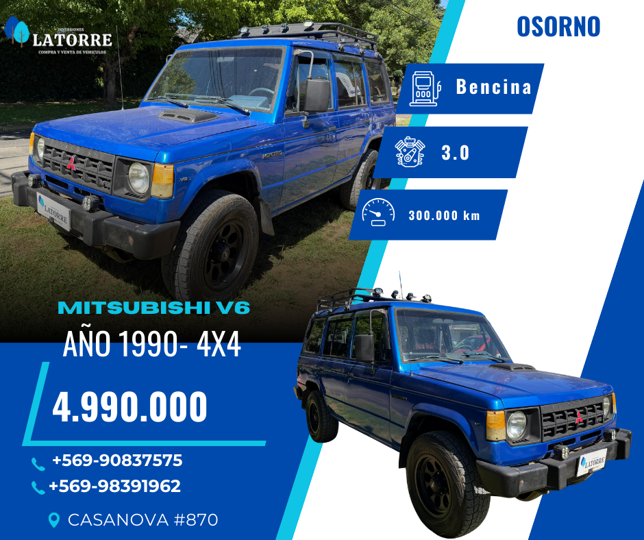 MITSUBISHI V6 4X4 - 1990