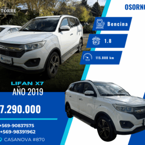 LIFAN X7 – 2019