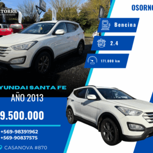 HYUNDAI SANTA FE – 2013